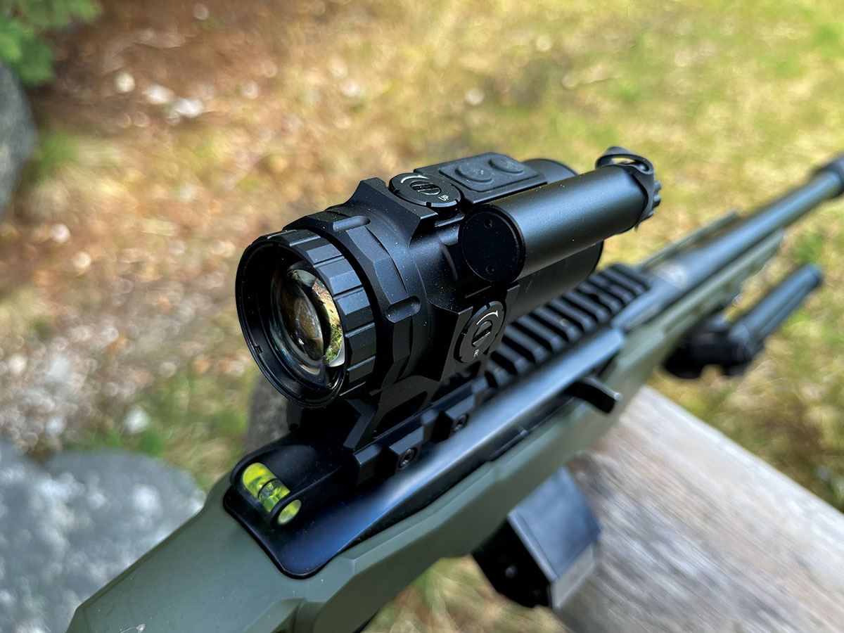 Sighting in the Lucid P8 is intuitive and easy, using the top (elevation) and side (windage) controls to conduct standard ¼-inch at 100 yards reticle movements. A screwdriver key is supplied to make this task easier.